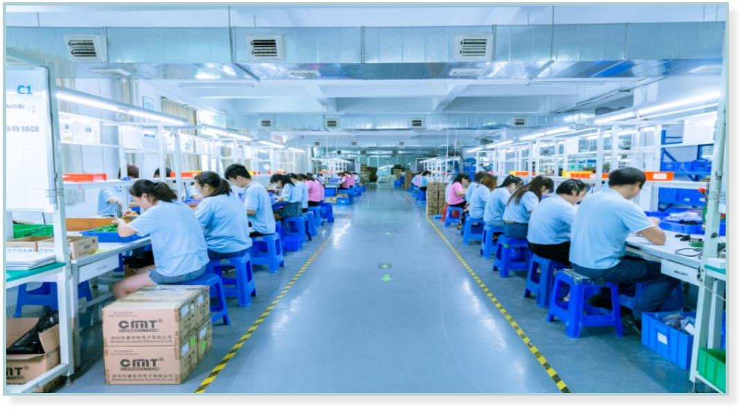 Shenzhen Connection Electronic Co., Ltd 업체 생산 라인